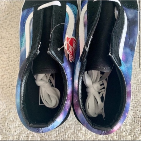 VANS Unisex BNIB Galaxy Old Skool Skate Shoes Sneakers - Picture 6 of 13